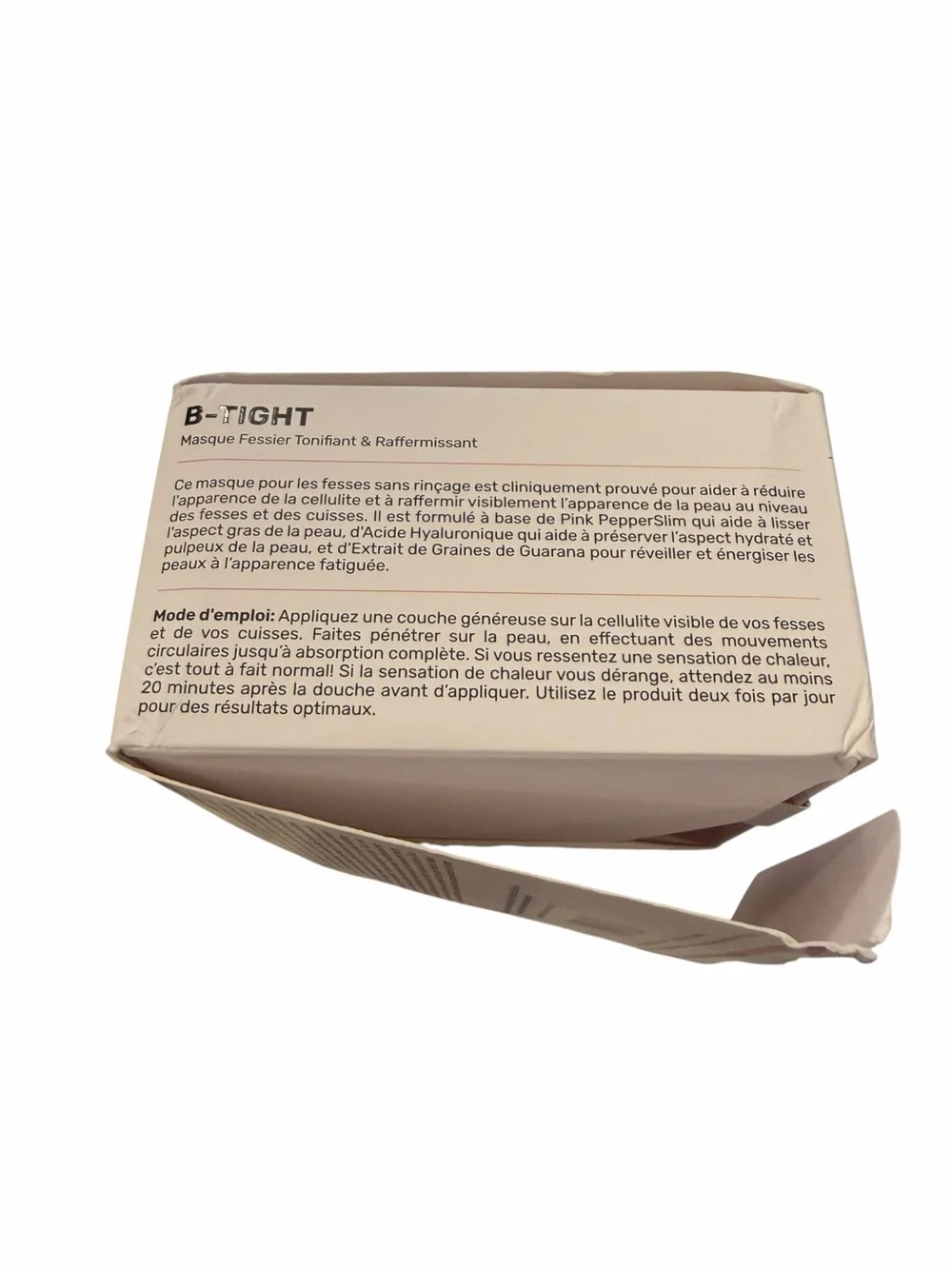 Maelys B-TIGHT Lift & Firm Booty Mask Sealed Firms Tones Reduce Cellulite Look